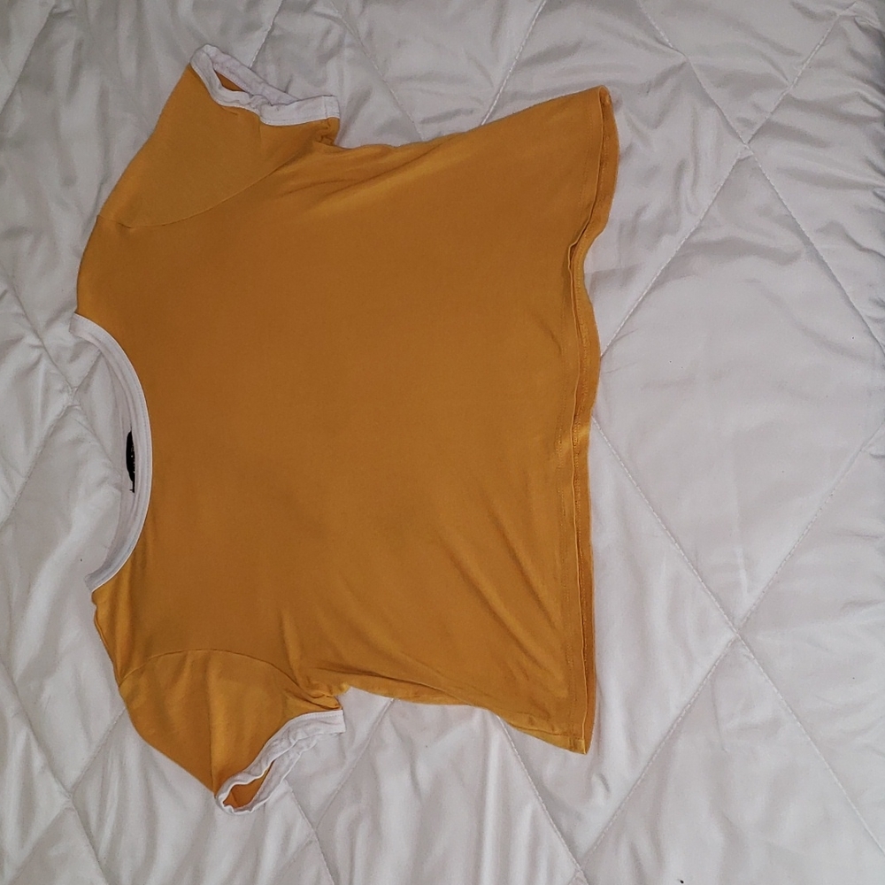 Yellow Croptop